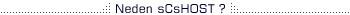 Neden sCs HOST